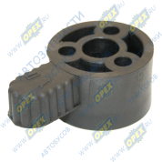 Переключатель ПВХ ф16х45 L=71 h=27; внутр.шлиц=3 крана делителя, флажок КАМАЗ н/обр.